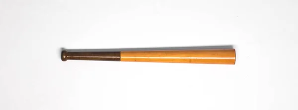 Baseball Bat Izolowane Białym Tle — Zdjęcie stockowe