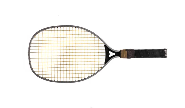 Squash Racket White Background — Stock Photo, Image