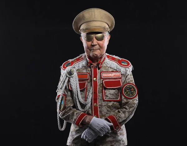 Портрет Старого Генерала Диктатора — стоковое фото