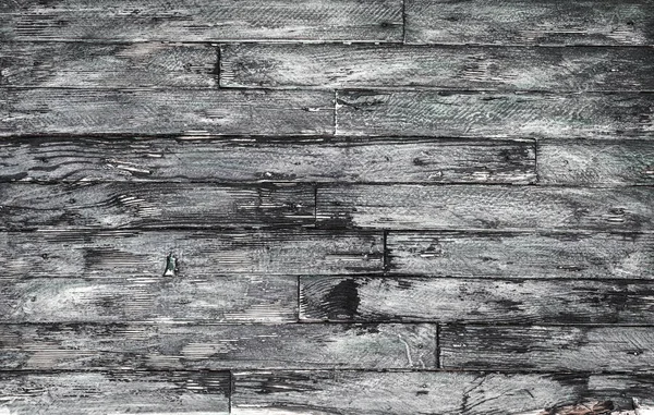 Black Wood Background Charred Planks Painted Black Stain Boards — Stock Photo, Image