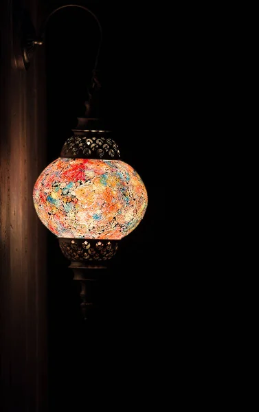 Duvarda Arap Gece Lambası — Stok fotoğraf
