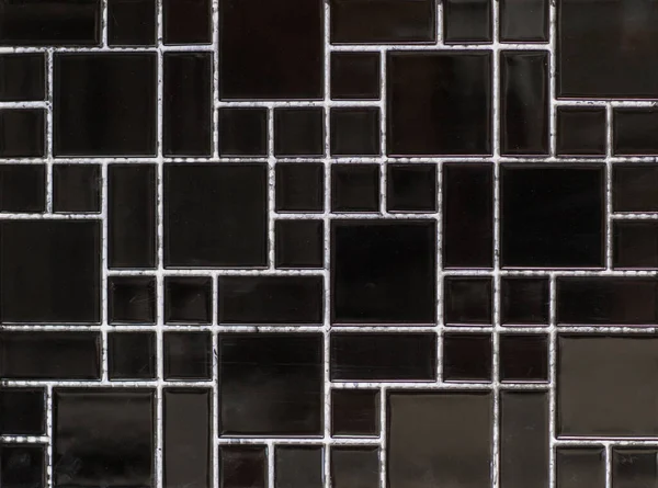 Bodenfliesen Küchenmuster Mit Abstrakten Mosaiken — Stockfoto