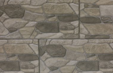 Soyut, geometrik, katı taşın döşemeli deseni