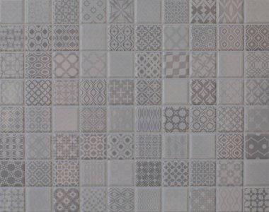 Geometrik soyut mozaik desen, mutfak fayansı.