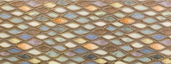 Soyut desenli mozaik seramik fayans