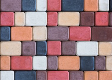 Soyut mozaik geometrik desenli seramik fayans