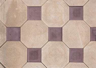 Soyut mozaik geometrik desenli seramik fayans