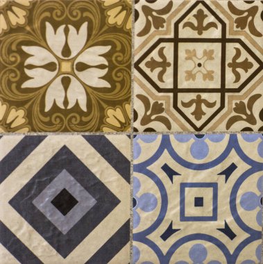 Dekoratif Karo yaprakları ile