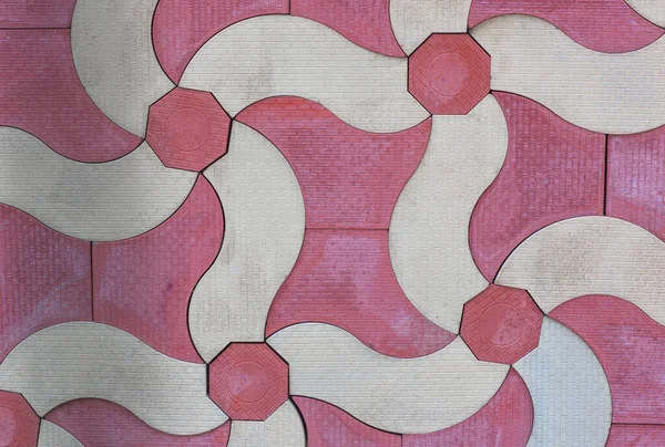 Soyut mozaik geometrik desenli seramik fayans