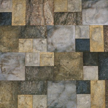 Taş blokların taşı, mozaiği