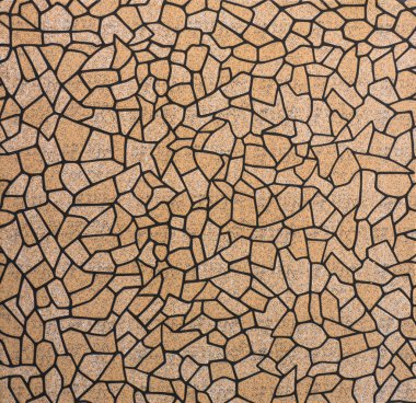 Soyut desenli mozaik seramik fayans