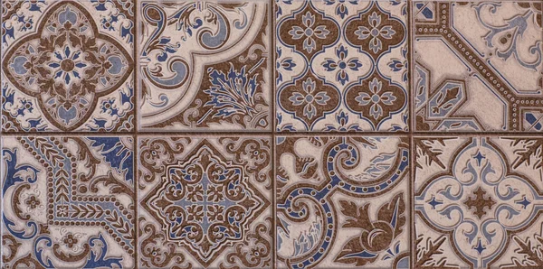 Mozaika Abstraktní Geometrické Bezešvé Šedé Keramické Vzor Pro Kuchyňské Dlaždice — Stock fotografie