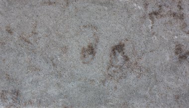 Soyut, kirli, kahverengi, taş zemin. Yıpranmış, pürüzlü gri yüzey, eski fayans.