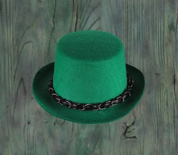 Patrick Day Irish Green Hat — Stock fotografie