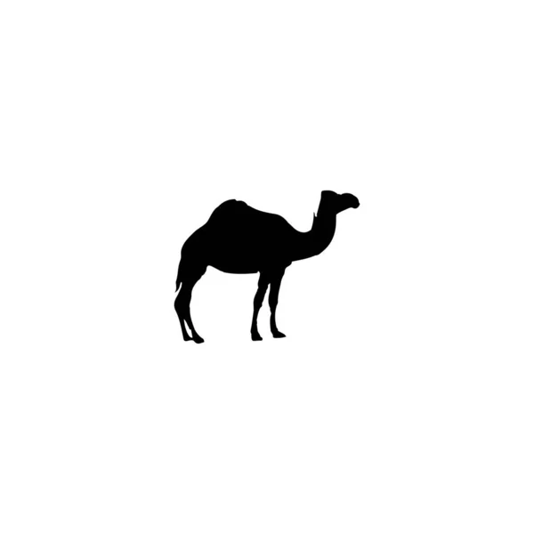 Camel Icon Simple Style Christian Religion Epiphany Day Poster Background — Wektor stockowy