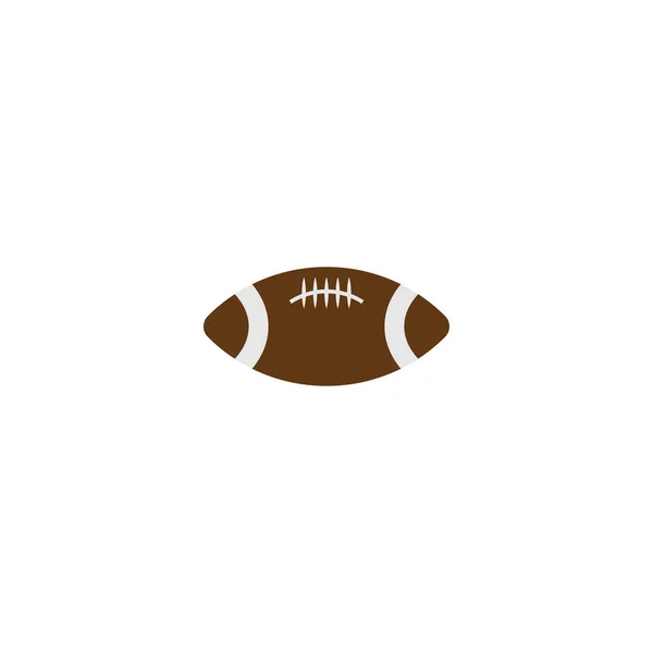 American Football Ball Line Icon Simple Style American Challange Award — Stockvektor