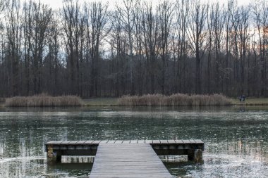 Güzel sonbahar manzarası  