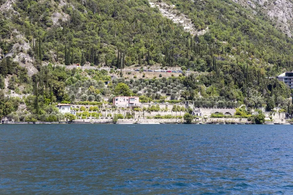 Old Lemon Farm Shore Lake Garda Italy Just Gardesana Occidentale — Stockfoto