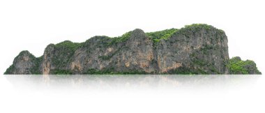 Kaya dağı beyazı izole eder.