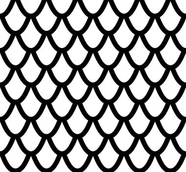 Kusursuz vektör deseni. Yılan ya da pullu ejderha yeşili deri. Fantezi dokusu