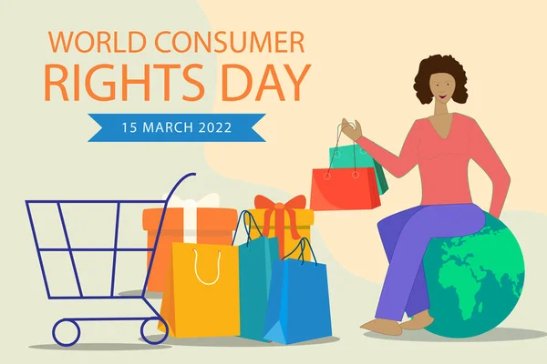 Mart Dünya Tüketici Hakları Günü — Stok fotoğraf