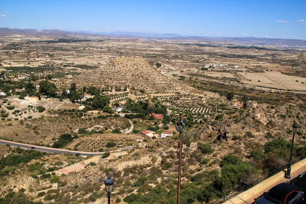 Πανοραμική Θέα Των Βουνών Cabrera Bedar Και Almagrera Από Την — Φωτογραφία Αρχείου