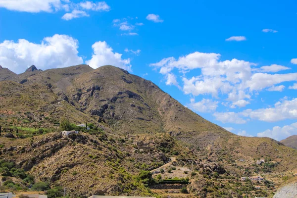 Vista Panorámica Las Montañas Cabrera Bedar Almagrera Desde Mirador Plaza —  Fotos de Stock