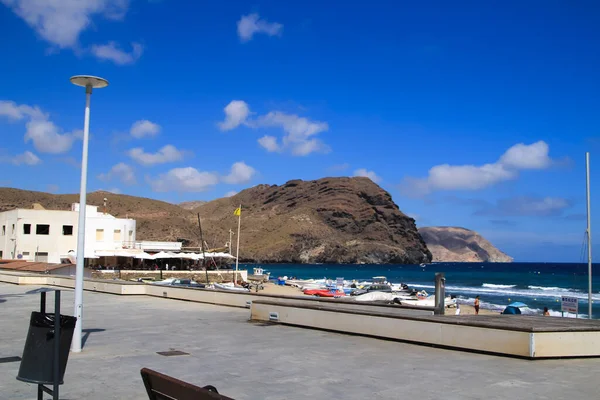 Las Negras Almería España Septiembre 2021 Hermosa Vista Del Pueblo — Foto de Stock