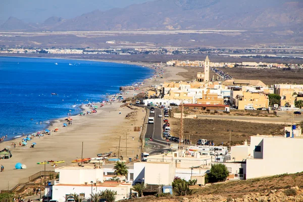 Cabo Gata Αλμερία Ισπανία Σεπτεμβρίου 2021 Άποψη Του Χωριού Cabo — Φωτογραφία Αρχείου