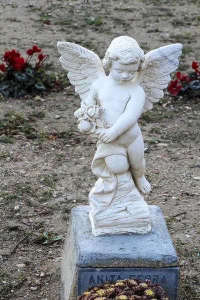 Guadalest Alicante España Noviembre 2021 Hermoso Antiguo Cementerio Del Castillo — Foto de Stock