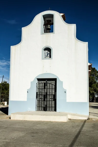 Nucia Alicante Espagne Novembre 2021 Façade Chapelle San Vicente Ferrer — Photo