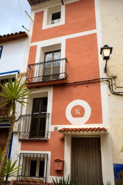 Finestrat, Alicante, İspanya... 23 Nisan 2022 Finestrat köyü, Alicante, İspanya