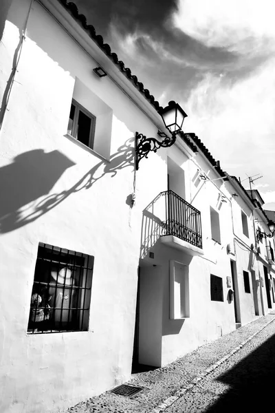 Altea Alicante Spanien April 2022 Enge Straßen Und Schöne Weiß — Stockfoto