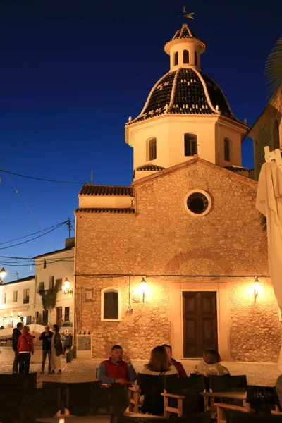 Altea Alicante Spagna Aprile 2022 Chiesa Della Vergine Del Consol — Foto Stock