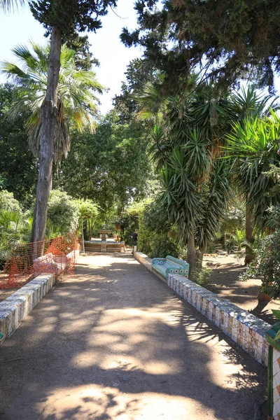 Cartagena Murcia Spanien Juli 2022 Schöne Gärten Des Beltri Hauses — Stockfoto