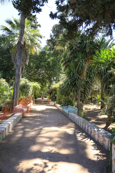 Cartagena Murcia Spain July 2022 Beautiful Gardens Beltri House Cartagena — Stock Photo, Image