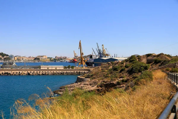 Cartagena Murcia Community Spain July 2022 Beautiful Cartaggena Coast Port — Stockfoto