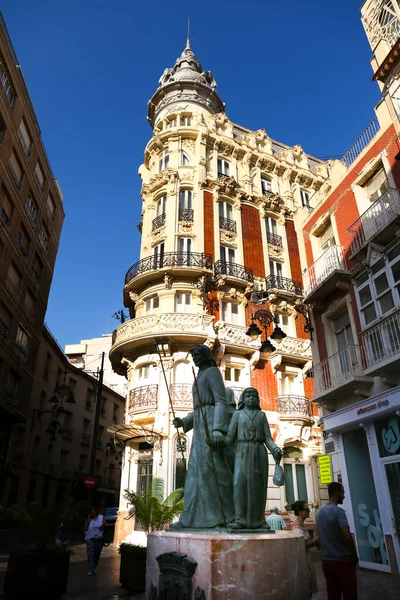 Cartagena Murcia Spanya Temmuz 2022 Gran Hotel Adlı Güzel Modernist — Stok fotoğraf