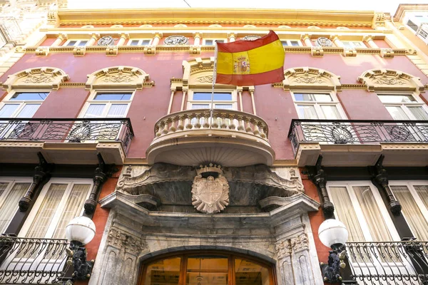 Cartagena Murcia Spain July 2022 Emblematic Impressive Building Casino Cartagena — Fotografia de Stock