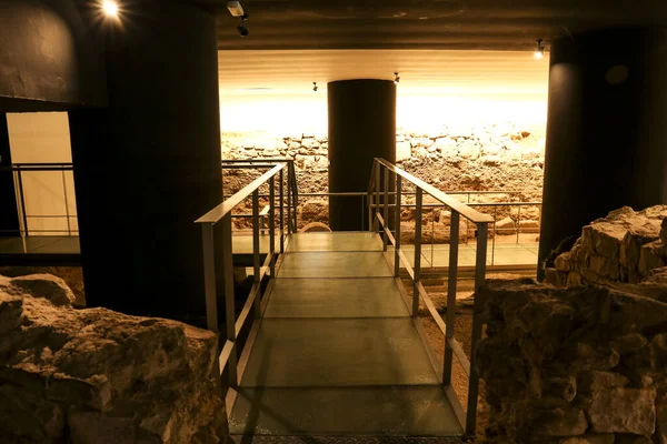 Cartagena Murcia Spain July 2022 Underground Museum Called Augusteum Remains — Stockfoto