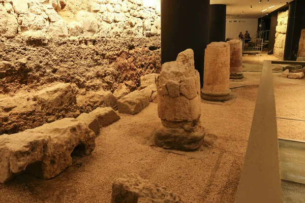 Cartagena Murcia Spain July 2022 Underground Museum Called Augusteum Remains — Stockfoto