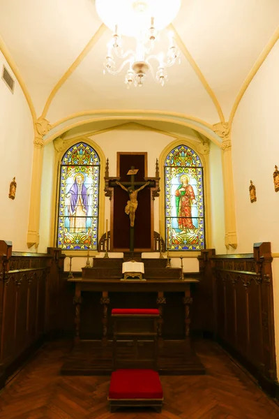 Cartagena Murcia Spain July 2022 Small Chapel Oratory Beautiful Christ — Fotografia de Stock