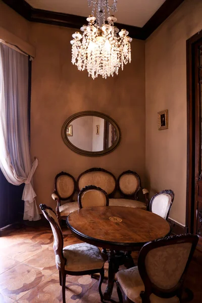 Cartagena Murcia Spain July 2022 Vintage Antique Room Beautiful Furniture — стокове фото