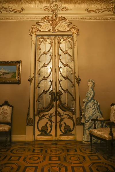 Cartagena Murcia Spain July 2022 Vintage Antique Room Beautiful Door — 图库照片