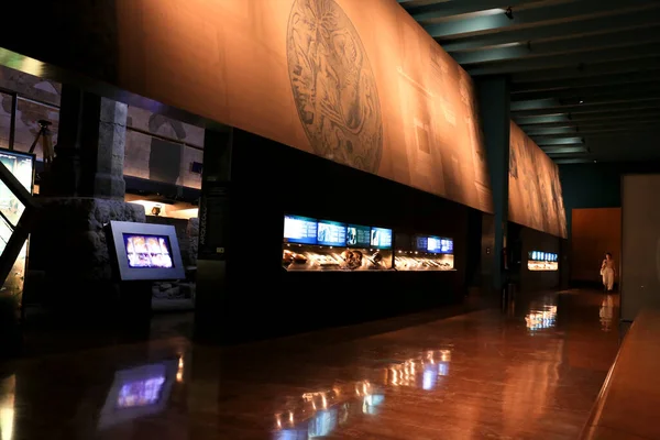 Alicante Spain July 2022 Empty Interior Archaeological Museum Alicante Summer — 图库照片