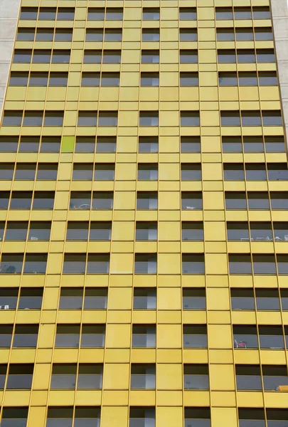 Bloco Cheio Apartamentos Frente Mar Benidorm — Fotografia de Stock