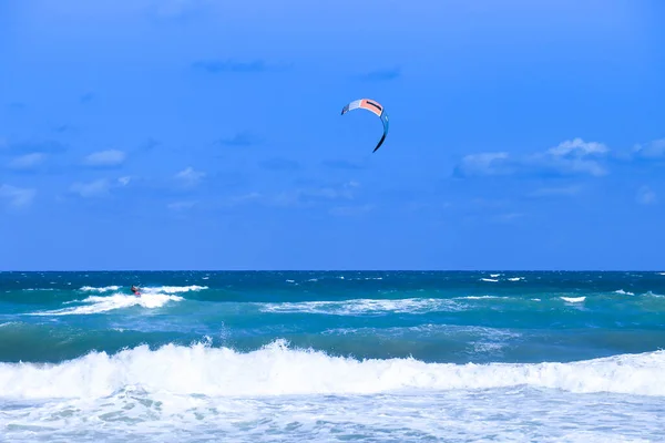 Alicante Espanha Setembro 2022 Surfista Praia Arenales Del Sol Sob — Fotografia de Stock