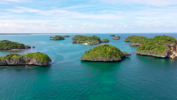 Parque Nacional de las Cien Islas, Pangasinan, Filipinas — Vídeo de stock