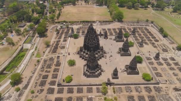 Prambanan-Tempel, Java, Indonesien — Stockvideo