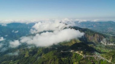 Filipinler 'de tarım arazisi.